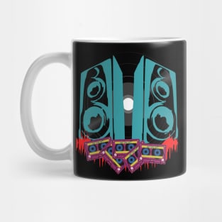 music box and cassette Mug